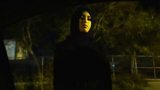 Stunning Arab slut in hijab picked up and fucked in doggystyle