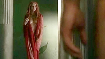 Spartacus best sex scene with hot wife and naive maidservants