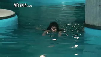 Beautiful celebrities relaxing in water in video compilation Beautiful celebrities relaxing in water in video compilation