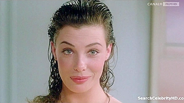 Hollywood celebrity Kelly Lebrock in nude scenes from 'The Woman in Red' movie