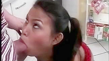 Indonesian girl with hot tattoo fucked by hot plumber