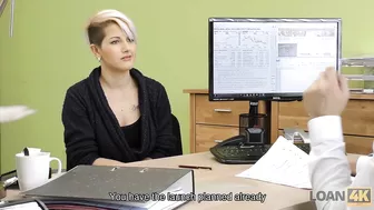 Czech cutie Lussy Sweet agrees to spread legs for office worker because it's the only way to obtain a loan Czech cutie Lussy Sweet agrees to spread legs for office worker because it's the only way to obtain a loan