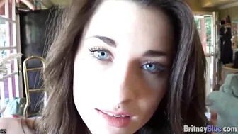 Blue-eyed cutie Britney Blue masturbates in front of friend with camera Blue-eyed cutie Britney Blue masturbates in front of friend with camera