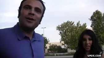 Stranger picks up sexy Latina and treats pussy with hard penis