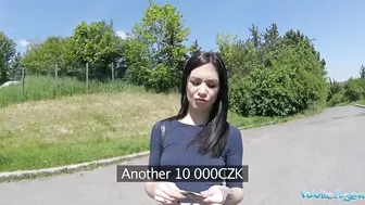 Young chick agrees to nude first and fuck in tree shade afterward Young chick agrees to nude first and fuck in tree shade afterward