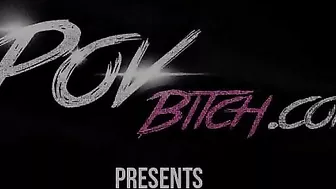 Man with camera films how he fucks hot girl and cums in mouth