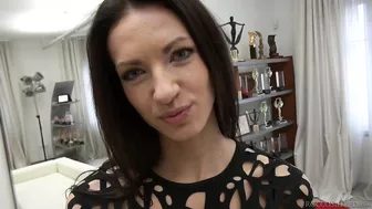 Skinny slut from Russia double penetrated in hard XXX video