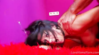 Busty MILF gets holes drilled properly in amateur video