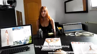 Czech amateur seduced and banged at fake modeling agency