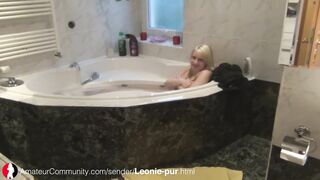 Amateur Community presents blowjob POV porn of blonde cutie