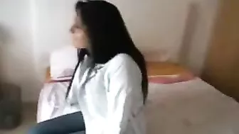 Well-rounded girl from India is fucked in homemade porn clip