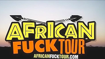 Booty African hooker rides cock of European tourist in POV clip
