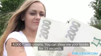 Lovely from Russia earns cash spreading legs in backseat