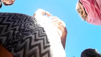 Nice upskirt video with random chick wearing sexy panties