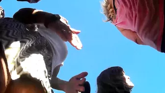 Nice upskirt video with random chick wearing sexy panties