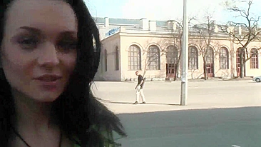 Russian teen spends sunny Saturday flashing body on streets