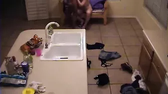 Real hidden cam video of married blonde MILF and black lover