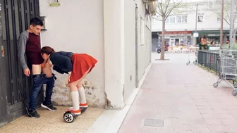 Outdoor porn of cute teeny using sex segway and BF's big XXX cock Outdoor porn of cute teeny using sex segway and BF's big XXX cock