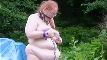 Mom was taken into the woods and tied to a tree naked