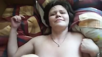 Skilled Russian MILF knows how to satisfy son with help of incest sex