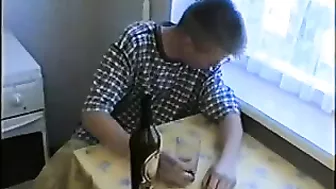 Young alcoholic can have incest sex with mom even being drunk