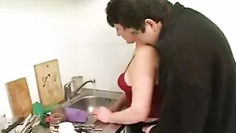 Son doesn't talk but cuts to the chase and starts incest with mom