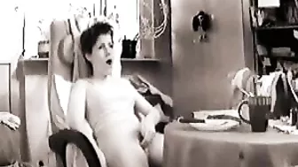 Mature woman never stops dreaming about incest during masturbation