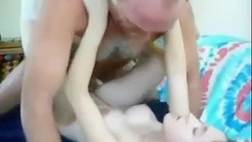 Perv father and daughter nude and fucking