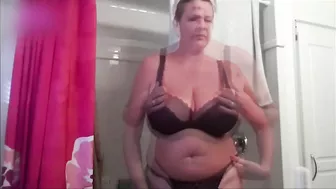 Big tit mom wants you to jerk off on her old body Big tit mom wants you to jerk off on her old body