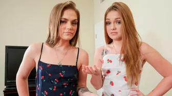 Teen daughters have an incest sex with father to receive car keys Teen daughters have an incest sex with father to receive car keys