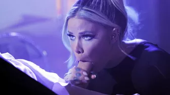 Blonde Jessa Rhodes is sucking cock and licking balls Blonde Jessa Rhodes is sucking cock and licking balls