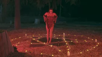 Cute busty XXX witch blows a huge dick during outdoor sacramental Cute busty XXX witch blows a huge dick during outdoor sacramental