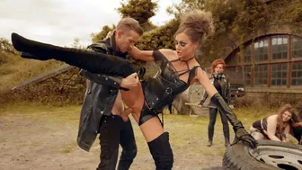 Cosplay porn MILF enjoys passionate sex with horny dude outdoors Cosplay porn MILF enjoys passionate sex with horny dude outdoors