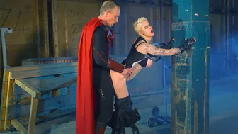 Buzzed MILF Mila Milan has vagina fucked by XXX superman from behind Buzzed MILF Mila Milan has vagina fucked by XXX superman from behind