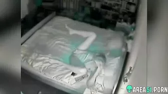 Lonely horny mom masturbate and watching porn late night