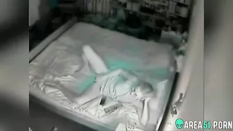 Lonely horny mom masturbate and watching porn late night