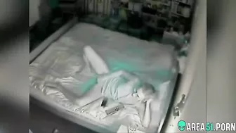 Lonely horny mom masturbate and watching porn late night