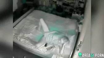 Lonely horny mom masturbate and watching porn late night