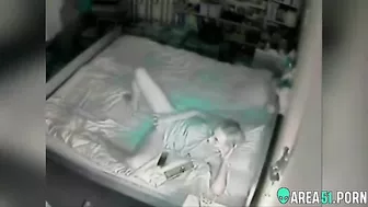 Lonely horny mom masturbate and watching porn late night