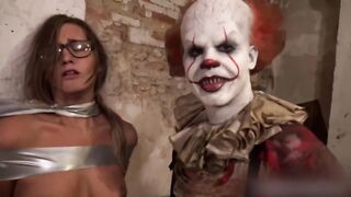 AREA51 PORN - Hell clown fucks a young girl