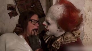 AREA51 PORN - Hell clown fucks a young girl