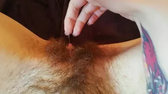 There is nothing better for the girls than playing with hairy bushes