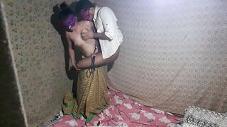 Masked Indian brother brought to ejaculation by the nasty sister