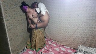 Masked Indian brother brought to ejaculation by the nasty sister