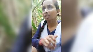 Indian sister shows brother her pussy, outdoor XXX village sex