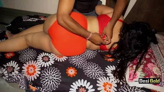 Curvaceous bhabhi lets a man stick his cock into her shaved pussy