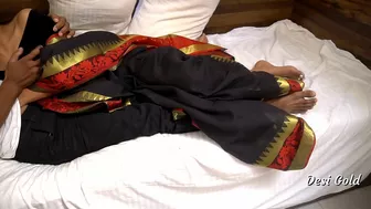 Bhabhi wants to sleep but lover is horny and keen to fuck her