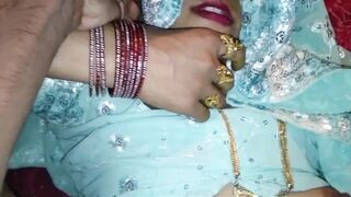 Devar Bhabhi Xxx Pron Blue Sari - Devar pulls up Desi bhabhi's red saree and fucks her Indian pussy | AREA51. PORN