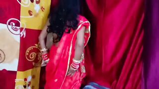 Slow Indian sex of a horny devar and slender bhabhi in the bedroom