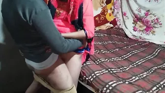 Desi bhabhi in pink enjoys cock of her Indian lover in doggy style Desi bhabhi in pink enjoys cock of her Indian lover in doggy style